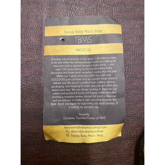 Trendy Baby Moc Shop Harry Potter Deathly Hallows Moccasin Crib Shoe 0-3‎ Month - Picture 4 of 5